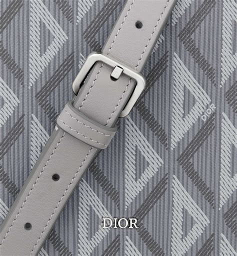 Dior Lock Case Dior Gray CD Diamond Canvas